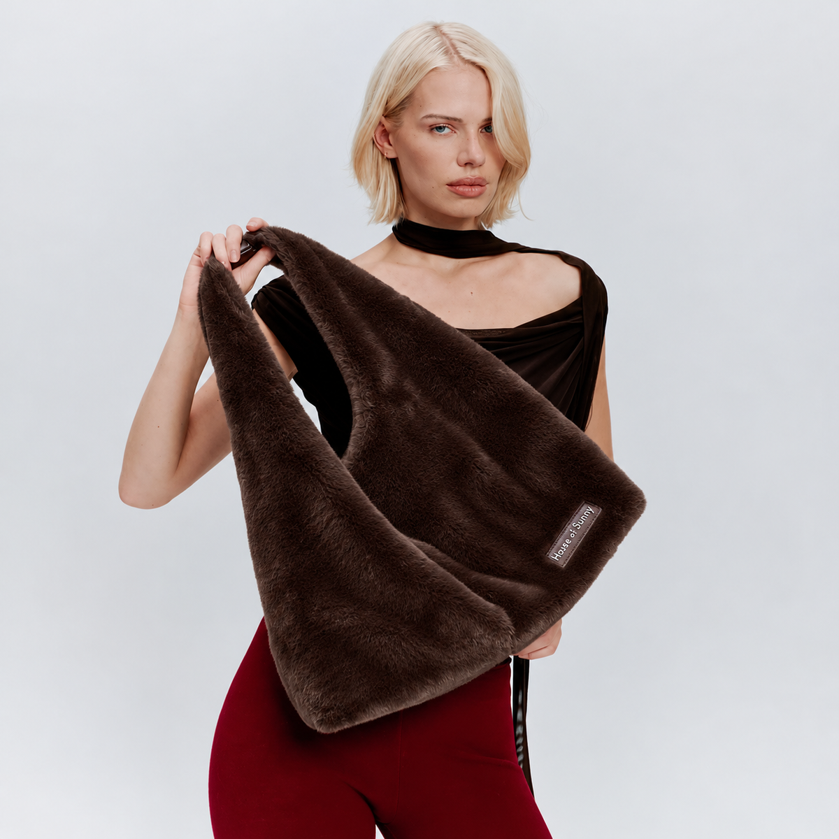 CHOCOLATE FUR BIG SLING