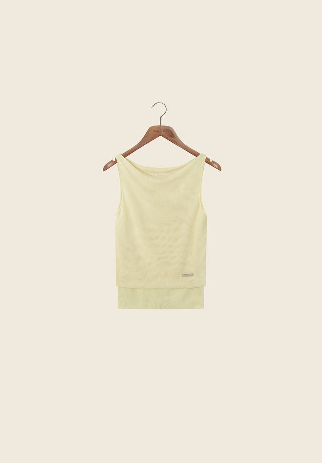 BUTTER MESH TOP