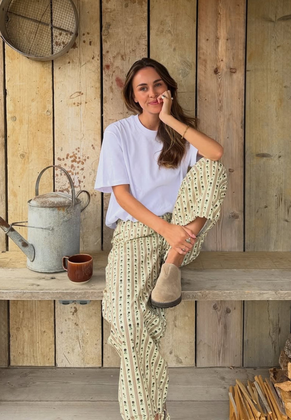 VINTAGE ROSE TROUSER