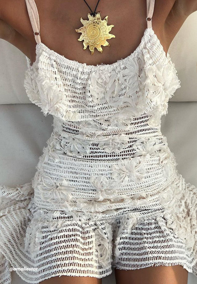 FIORE BIANCO DRESS