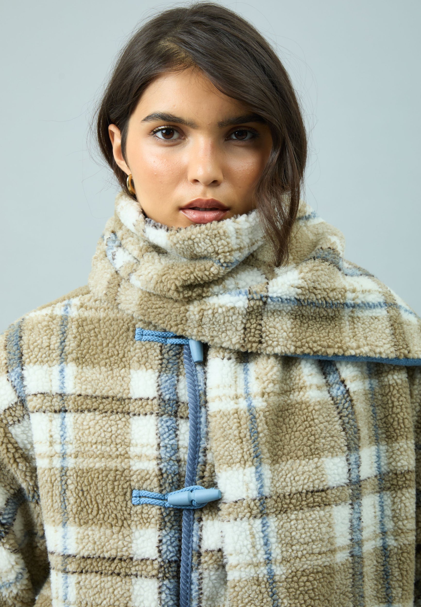 FLEECE SCARF JACKET