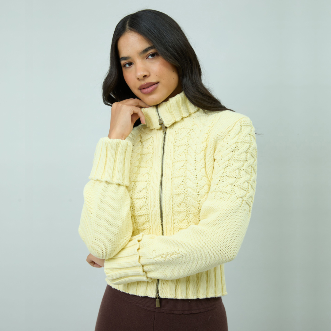 BUTTER CABLE KNIT PEGGY