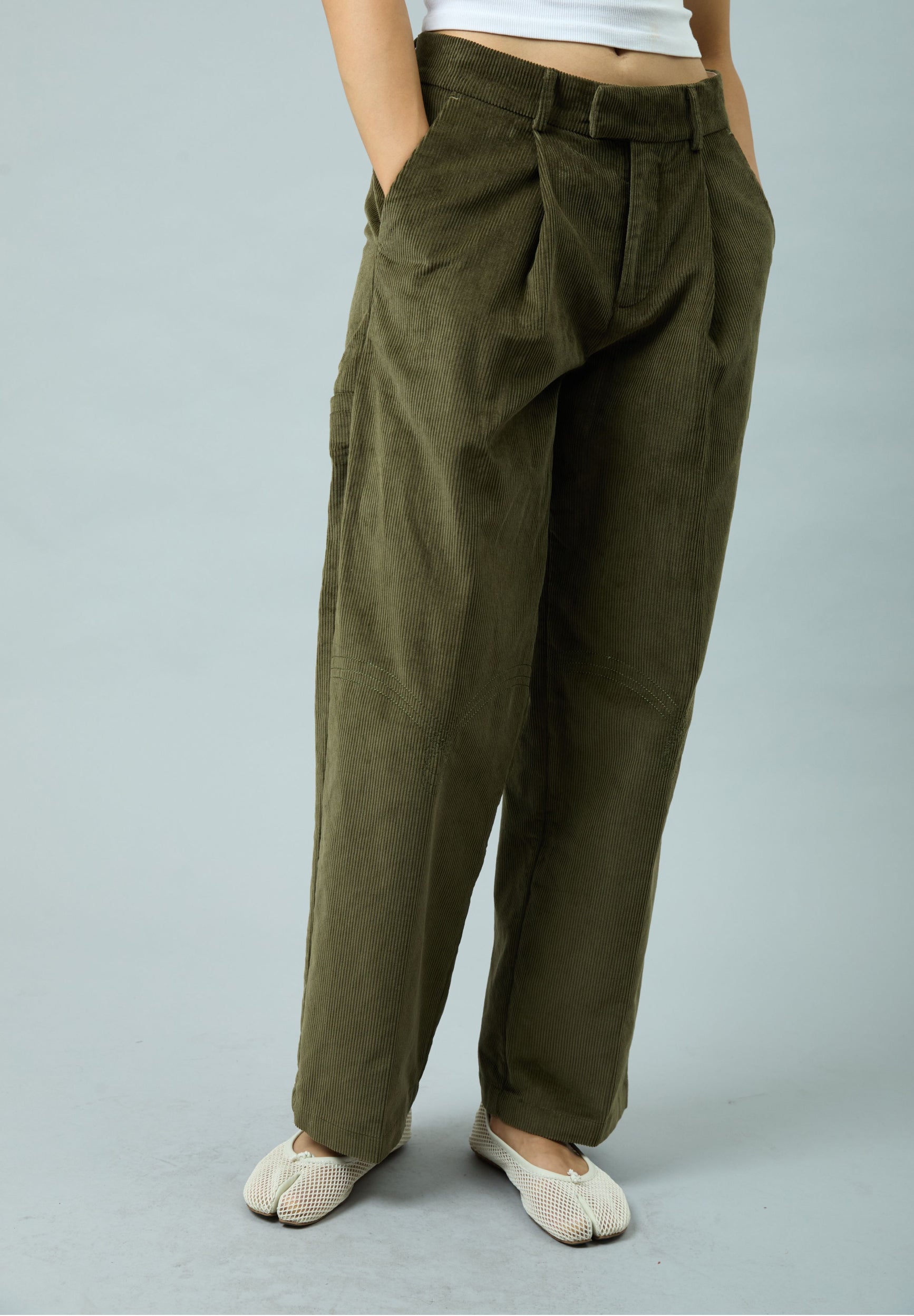 CORDUROY WORKER PANTS