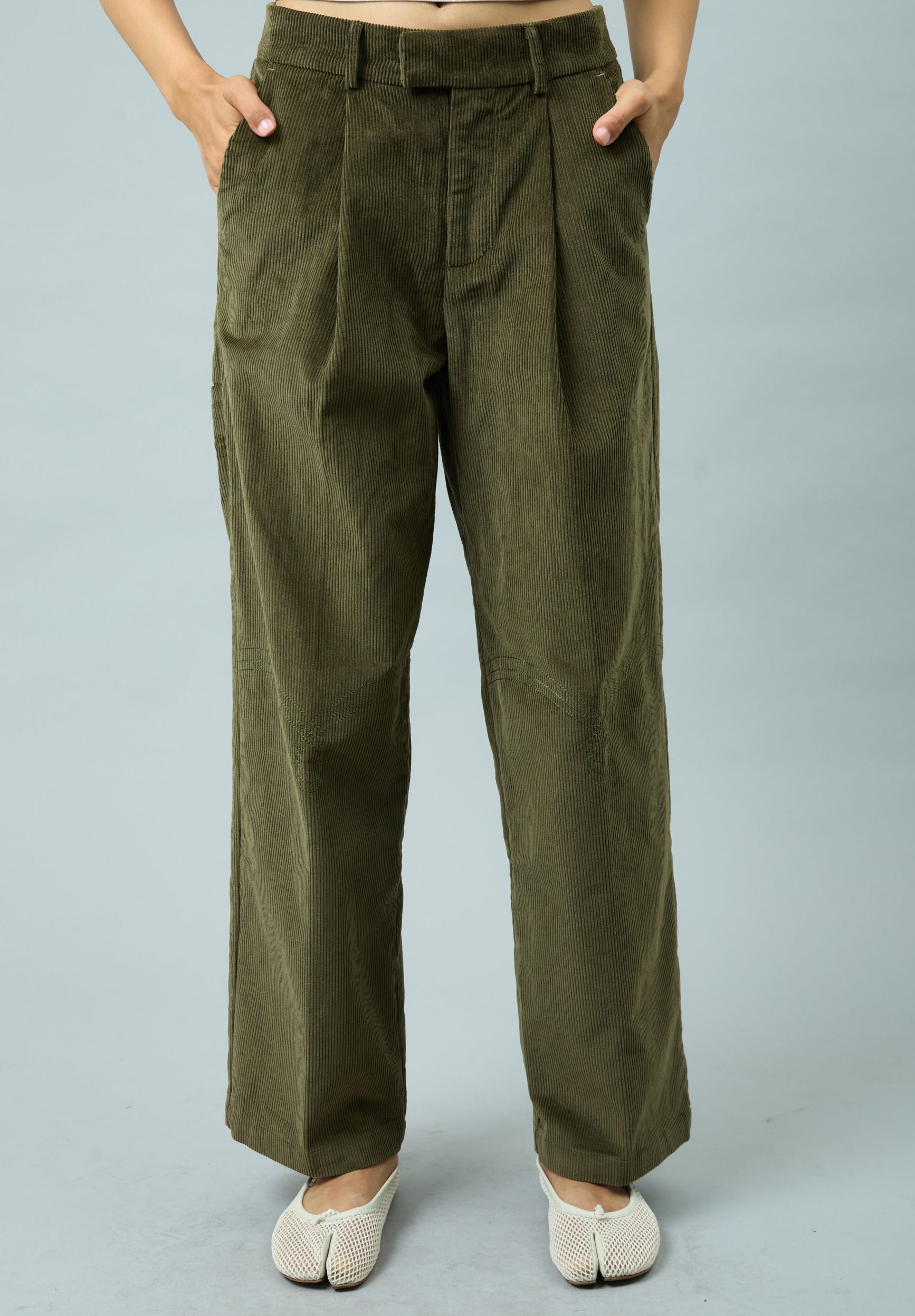 CORDUROY WORKER PANTS