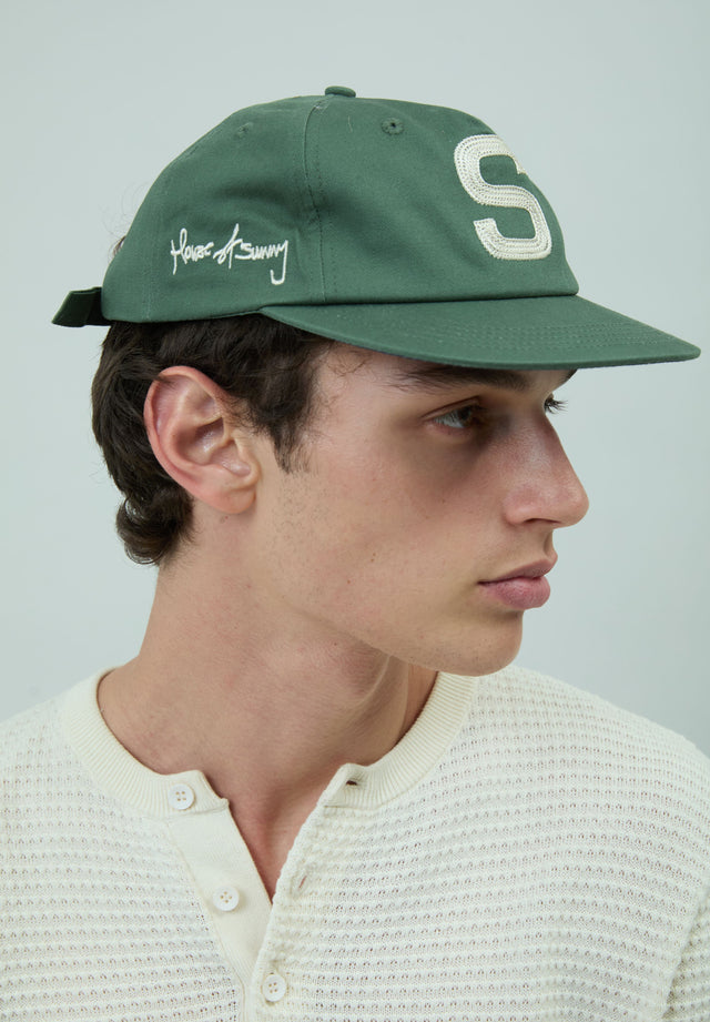 CHAIN STITCH EMBLEM CAP