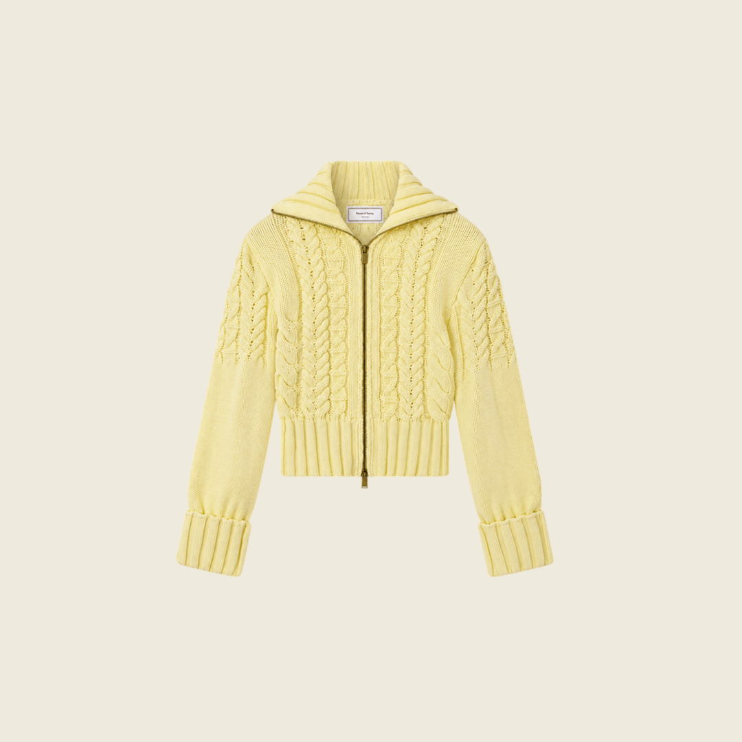 BUTTER CABLE KNIT PEGGY