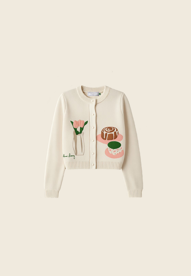 MATCHA-IN MY MOOD CARDIGAN