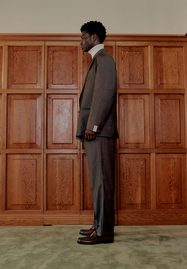 PLEATED SUIT TROUSER