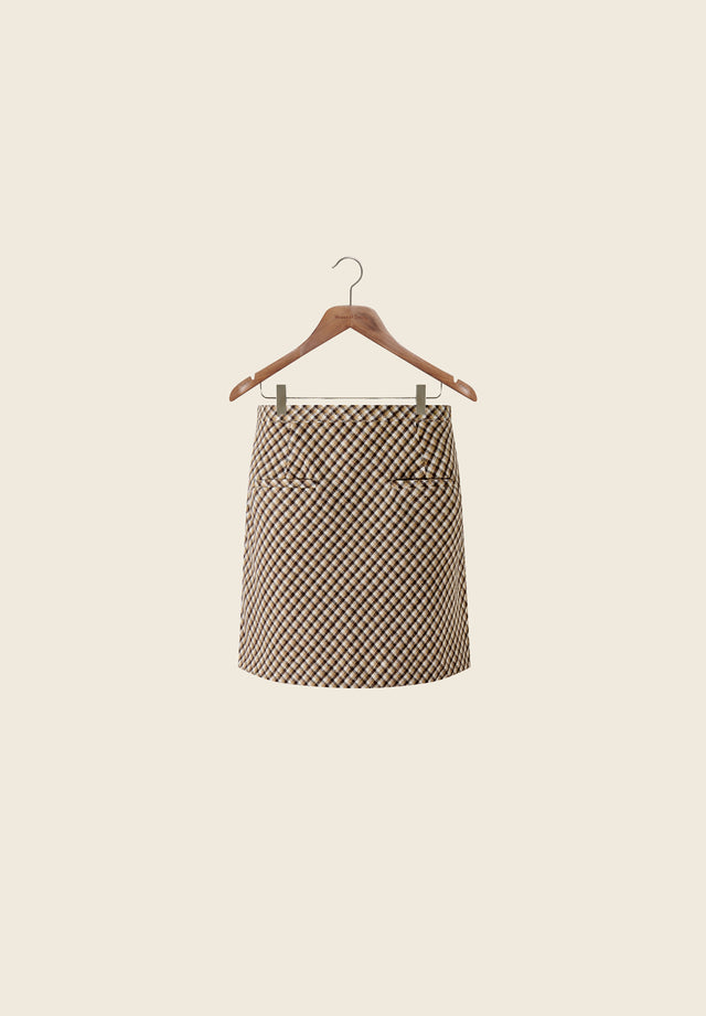 RETRO BLANKET SKIRT