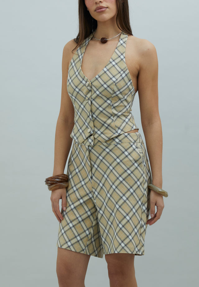 SLOANE CHECK SHORT