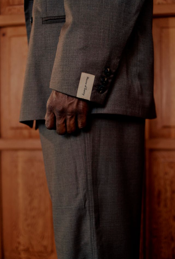 DOUBLE BREASTED SUIT JACKET