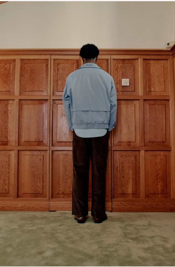 BABY CHECK HARRINGTON JACKET