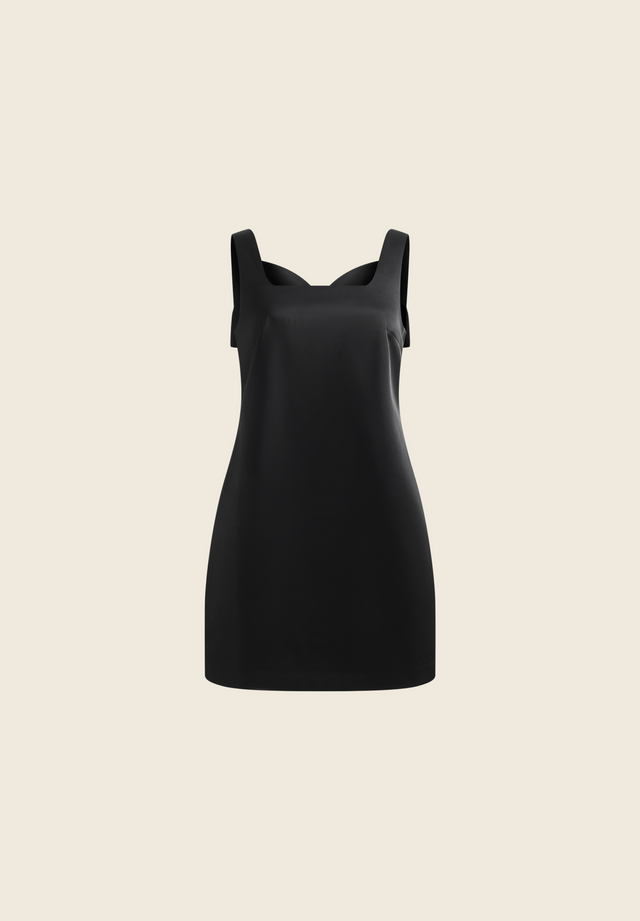 THE MINI SATIN SHIFT