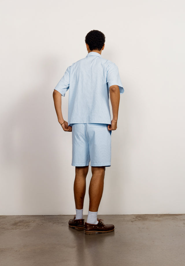 SEERSUCKER BOX FIT SHIRT