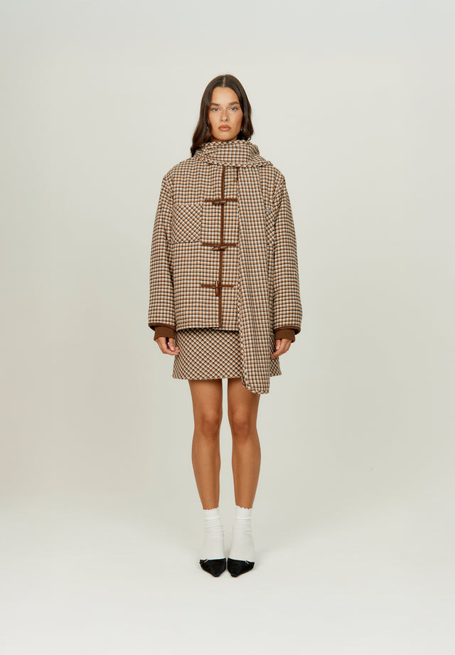 RETRO BLANKET SKIRT