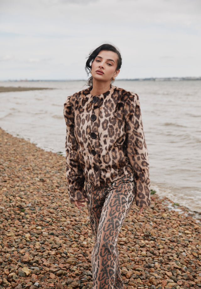 LEOPARD JESSIE DENIM