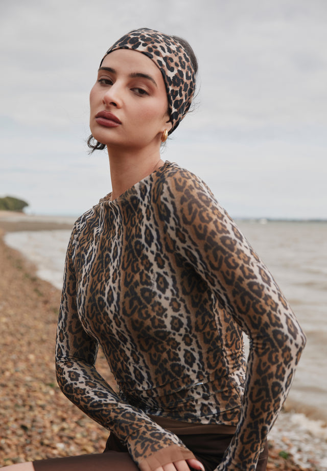 LEOPARD MULTI LAYERED LONG SLEEVE