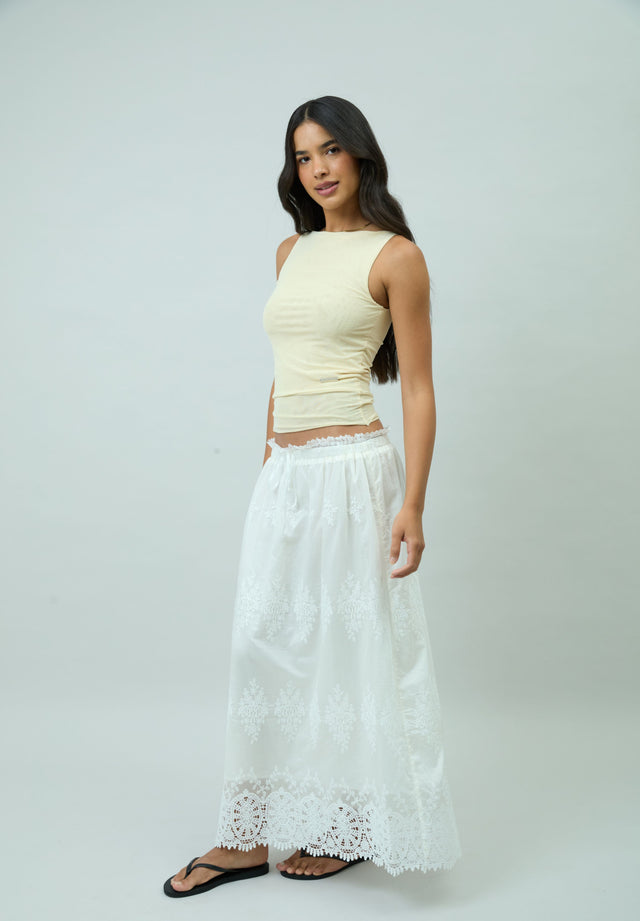 BUTTER MESH TOP