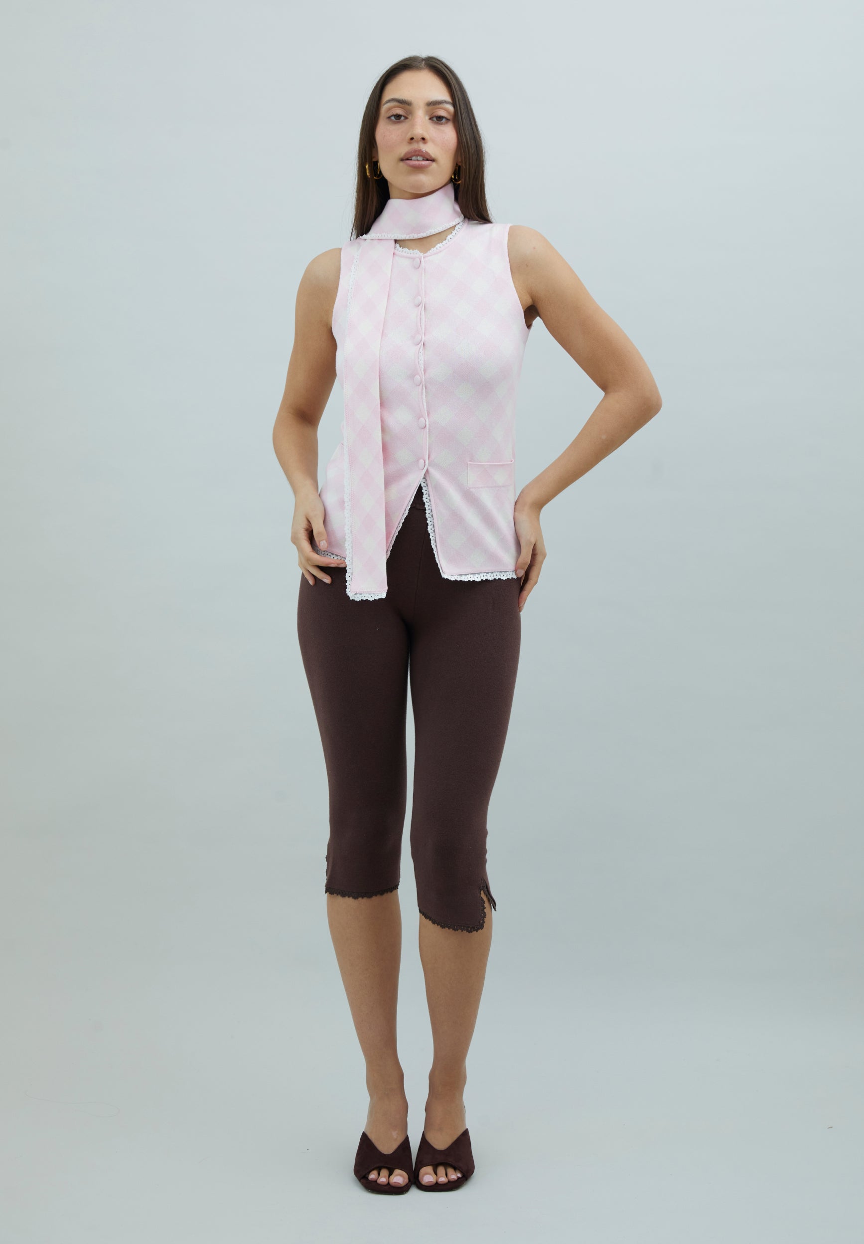 PINK LADIES PEGGY VEST