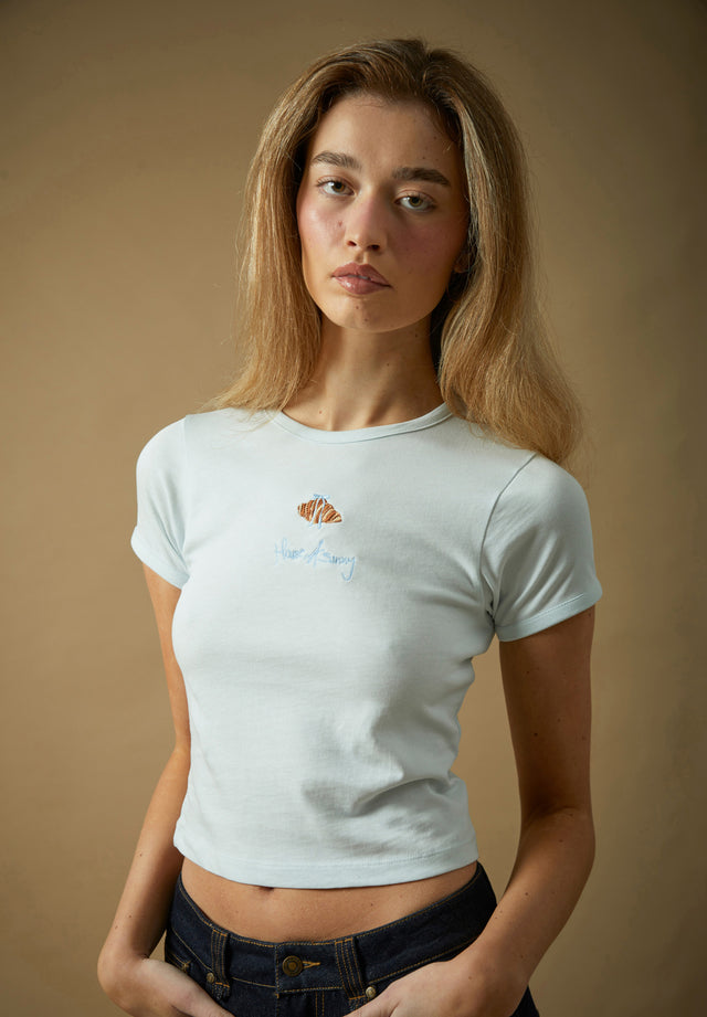 CROISSANT BABY TEE