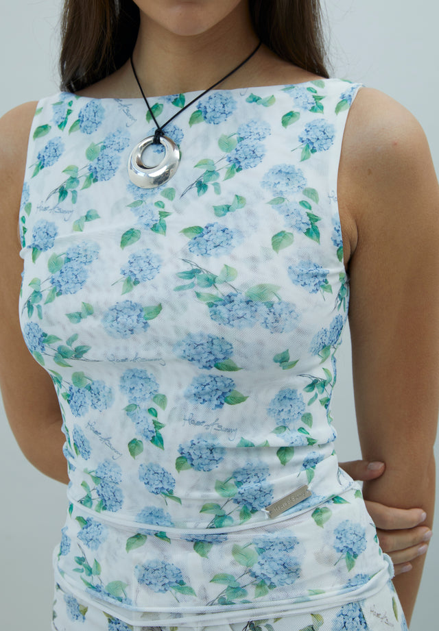 HYDRANGEA DOUBLE LAYER MESH TOP