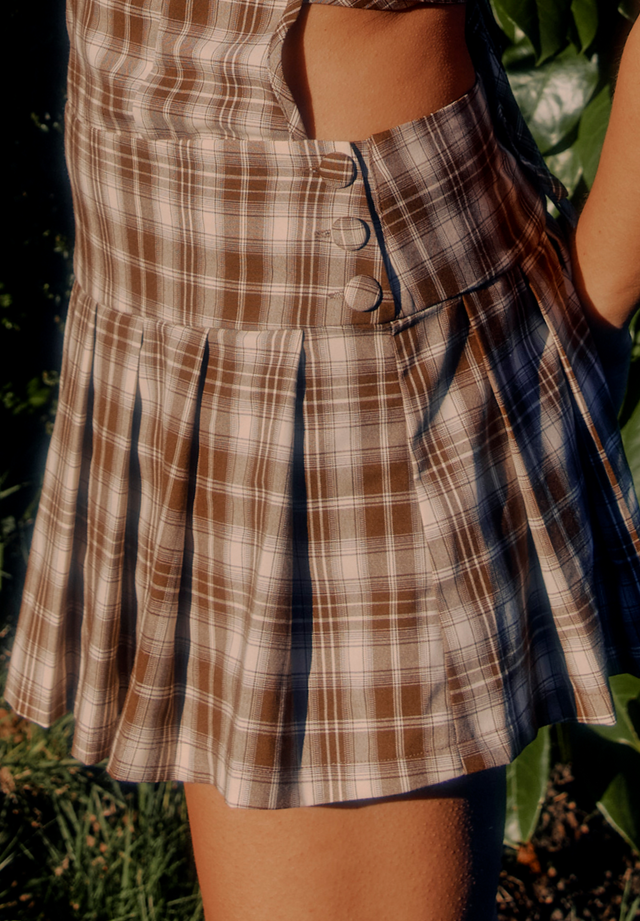 THE HOXTON CHECK DRESS