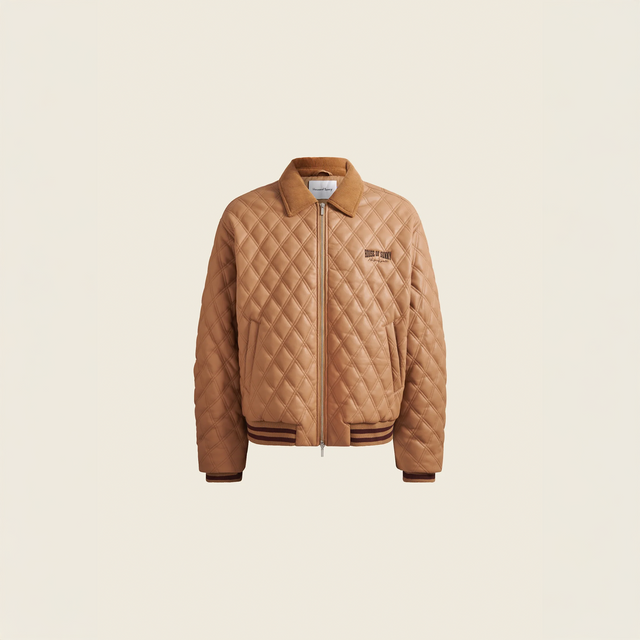 MID CENTURY QUILT BOMBER
