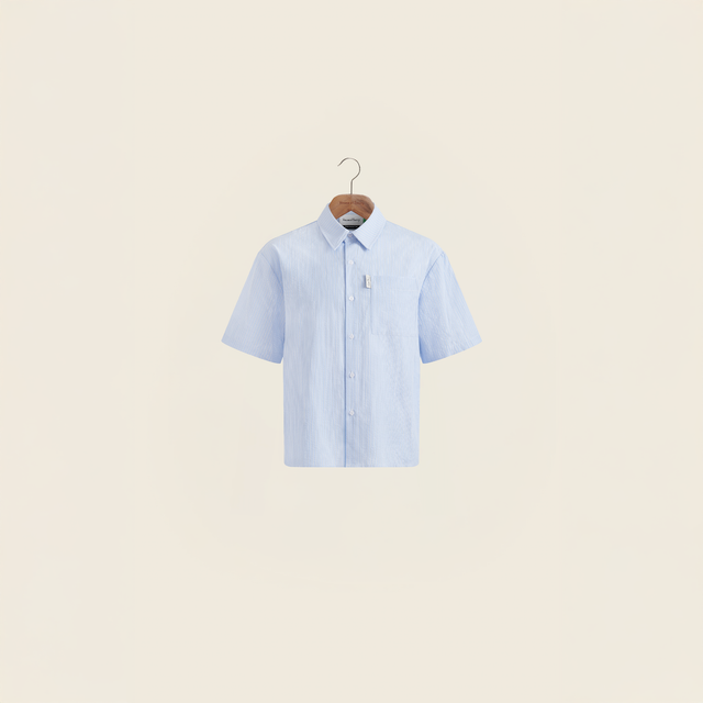 SEERSUCKER BOX FIT SHIRT