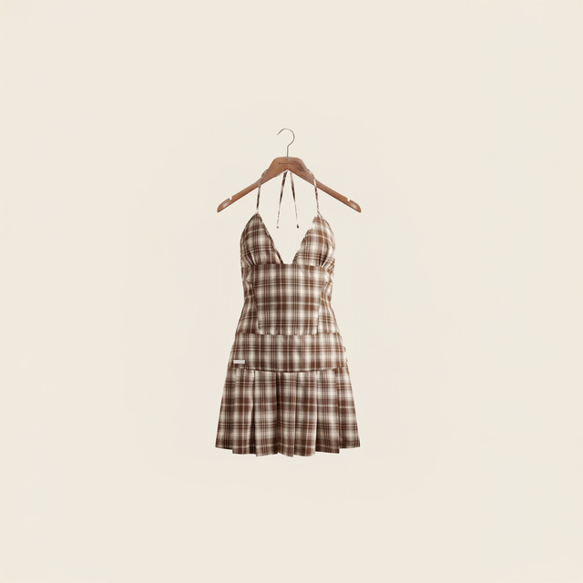 THE HOXTON CHECK DRESS