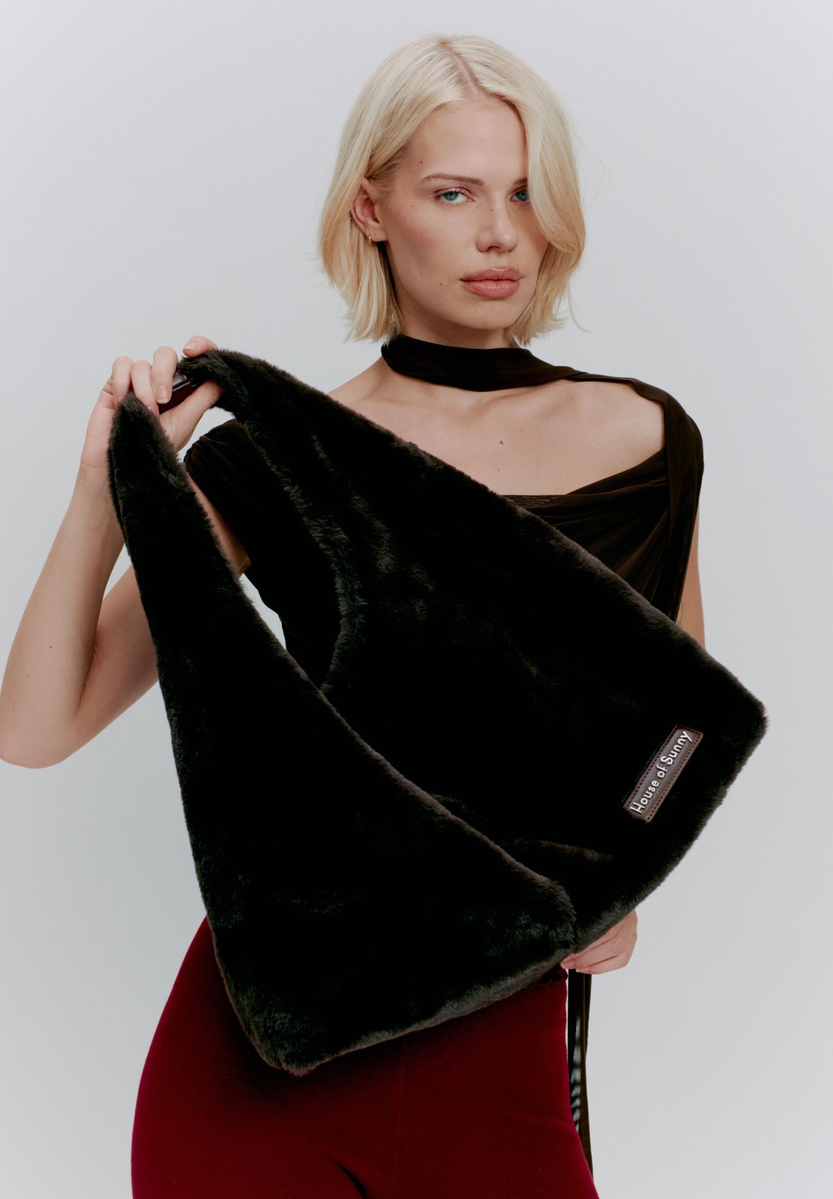 CHOCOLATE FUR BIG SLING