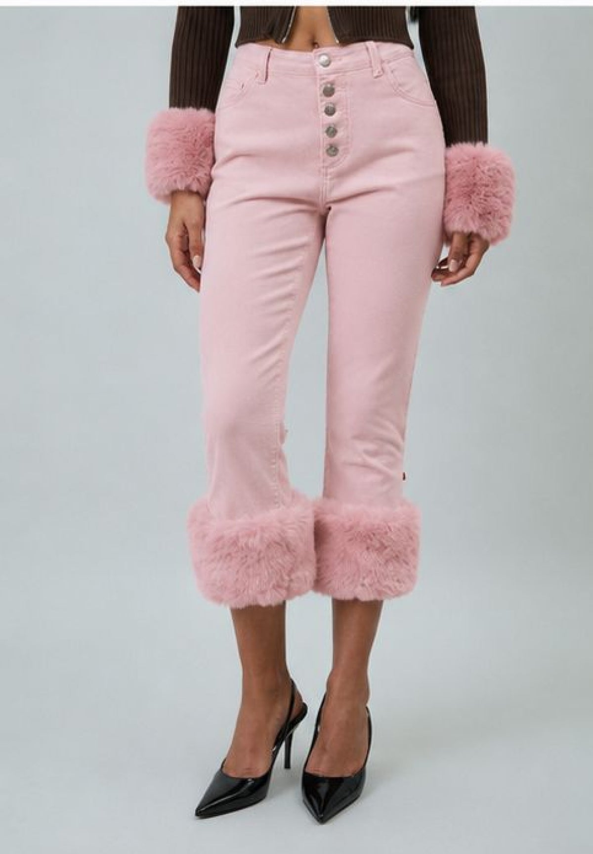 PLUSH TRIM JESSIE JEANS