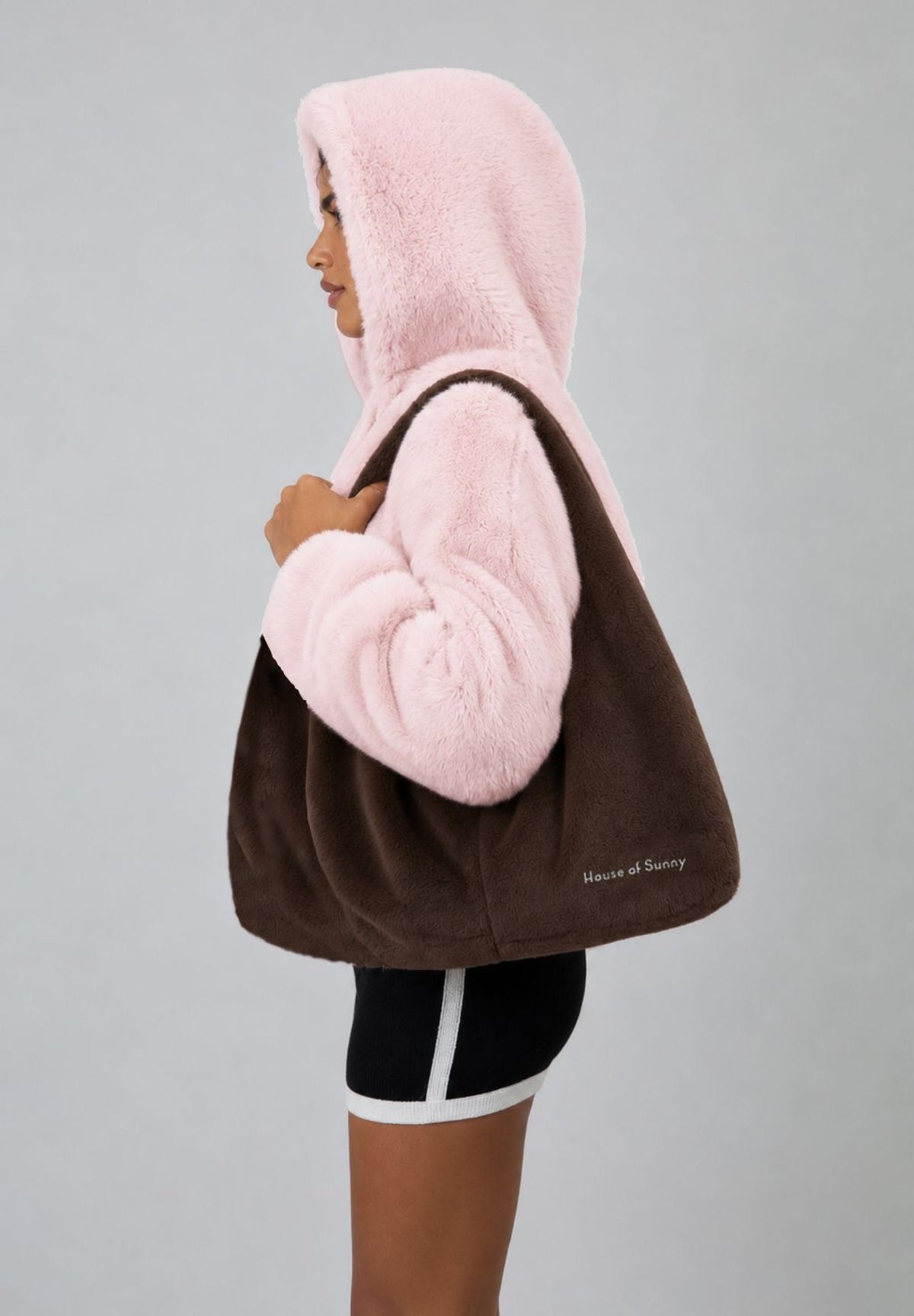 CHOCOLATE FUR BIG SLING