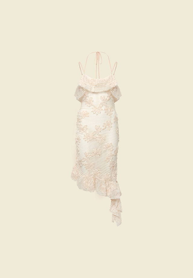 FIORE BIANCO DRESS