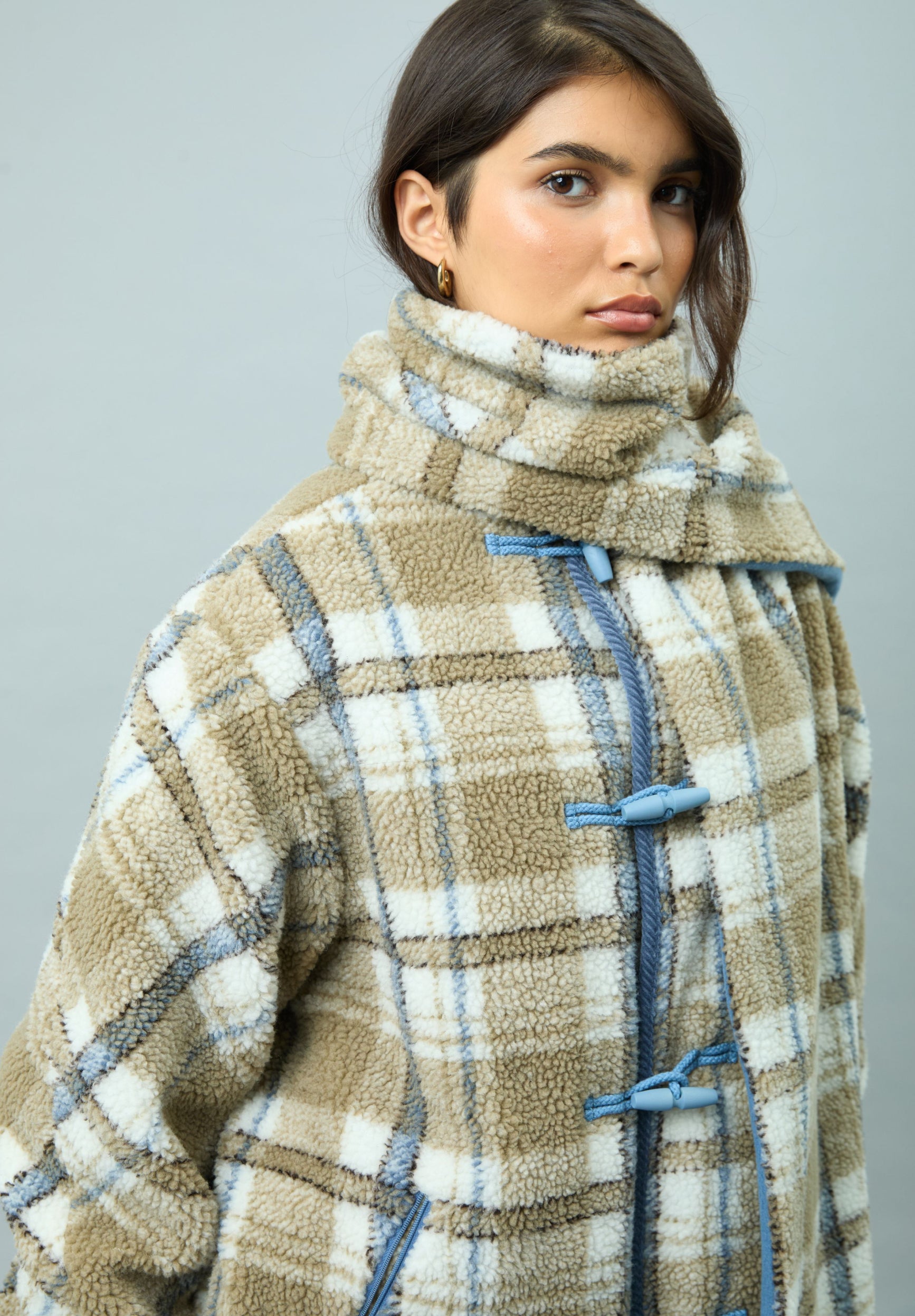 FLEECE SCARF JACKET