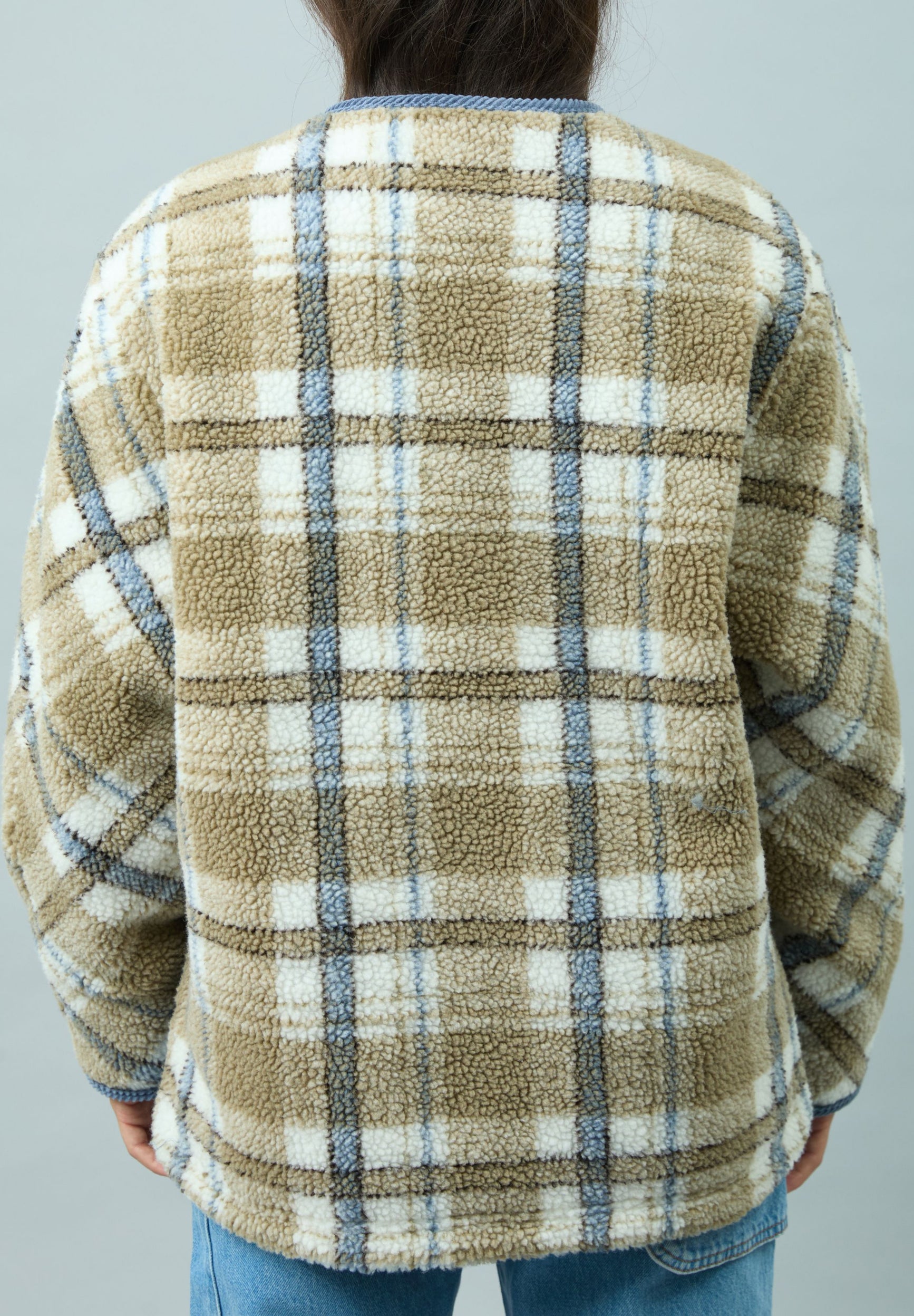 FLEECE SCARF JACKET