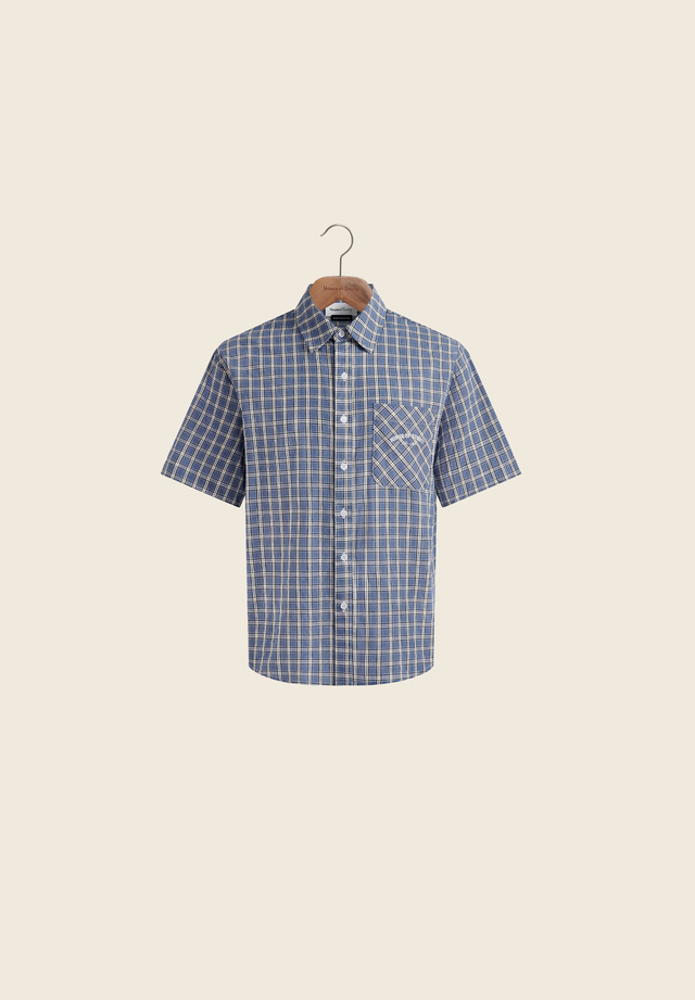 GRANDAD CHECK BUTTON DOWN