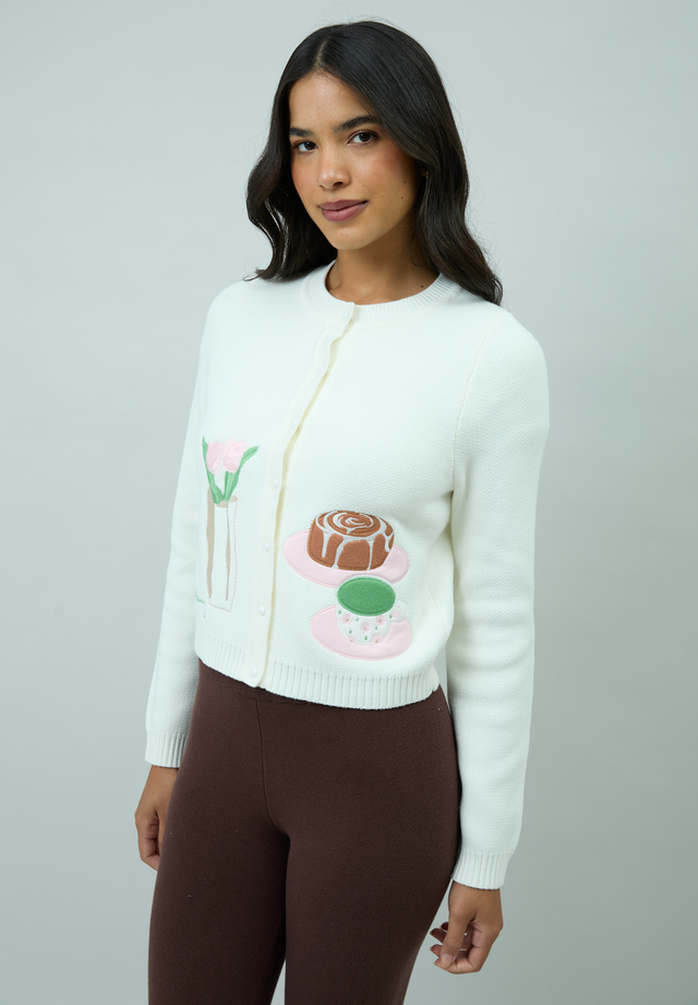 MATCHA-ING MY MOOD CARDIGAN