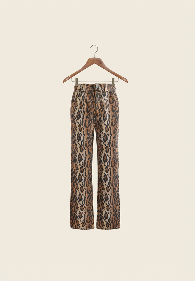 LEOPARD JESSIE DENIM