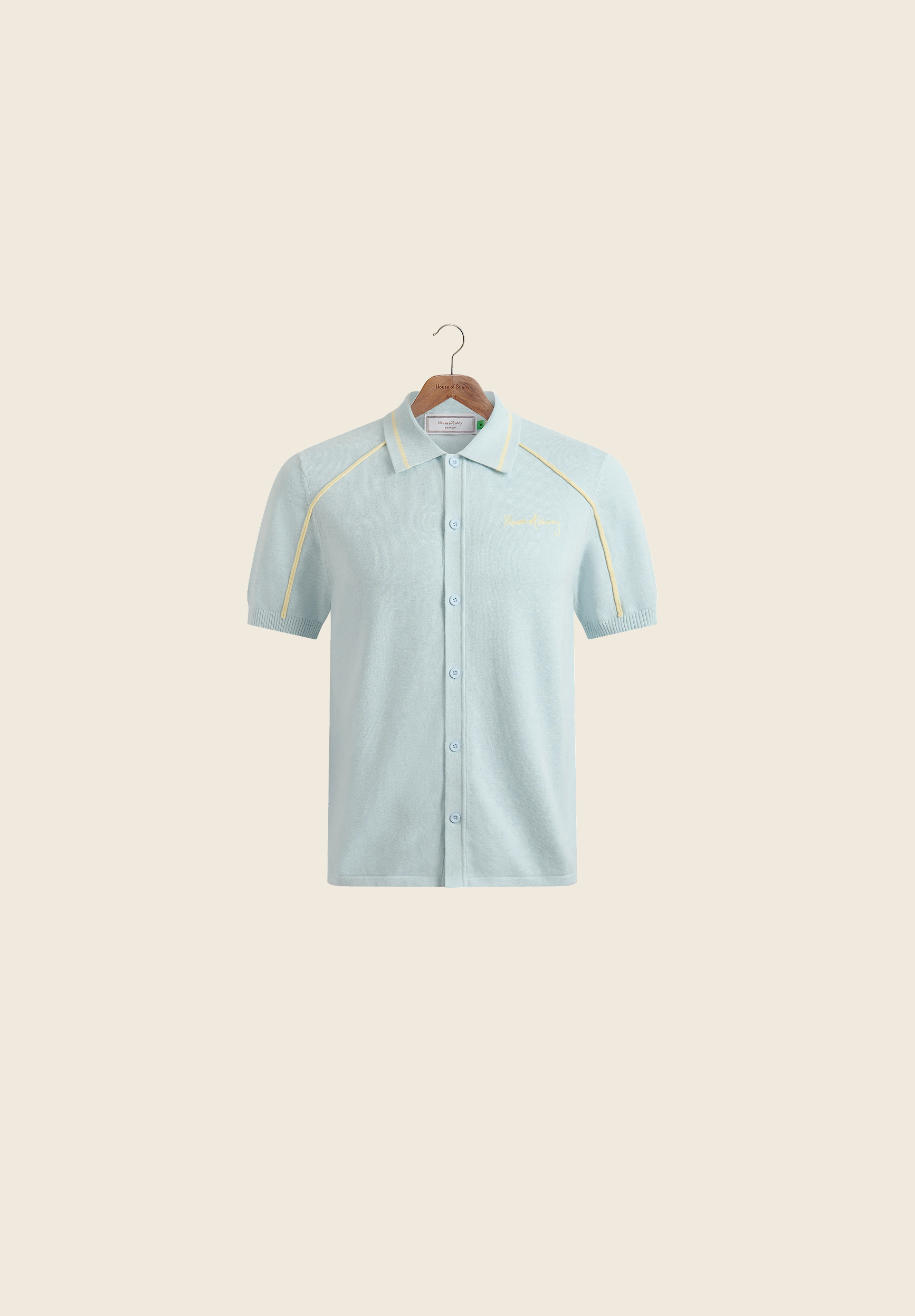 BUTTON DOWN KNITTED POLO