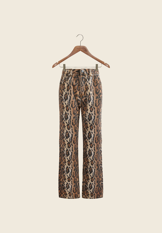 LEOPARD JESSIE DENIM