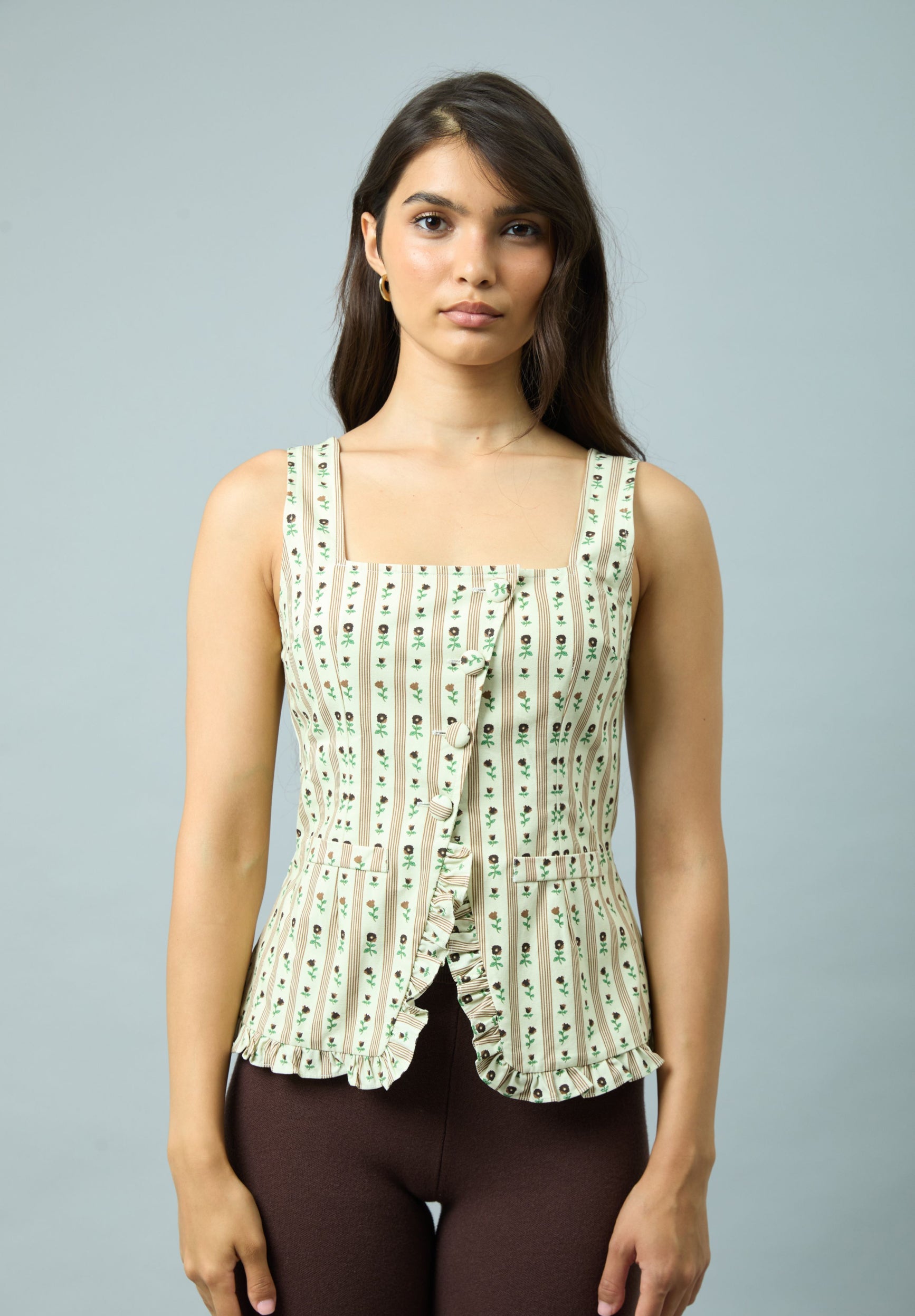 VINTAGE ROSE TOP