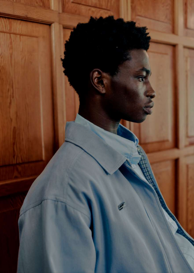 BABY CHECK HARRINGTON JACKET