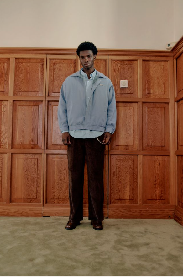 BABY CHECK HARRINGTON JACKET