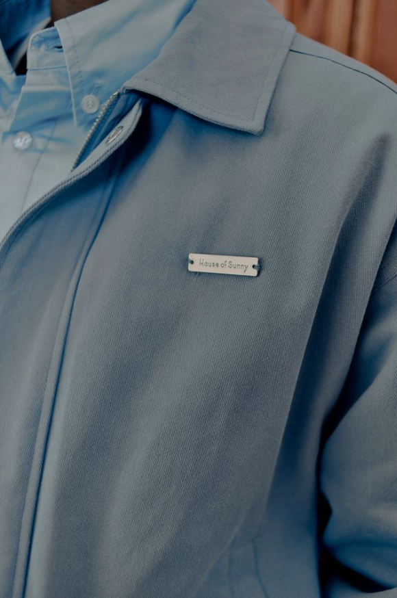 BABY CHECK HARRINGTON JACKET