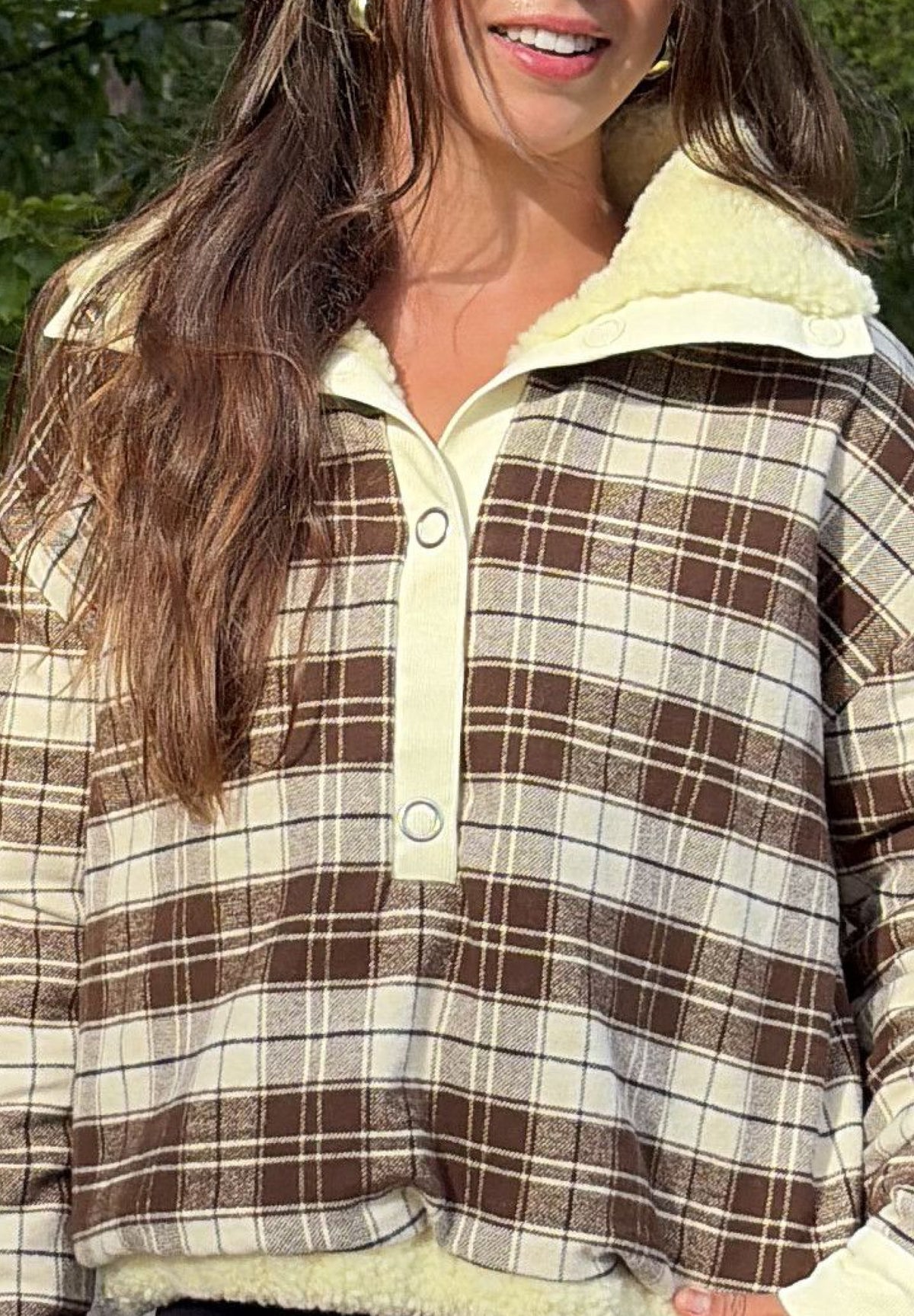TEDDY FLEECE PULLOVER