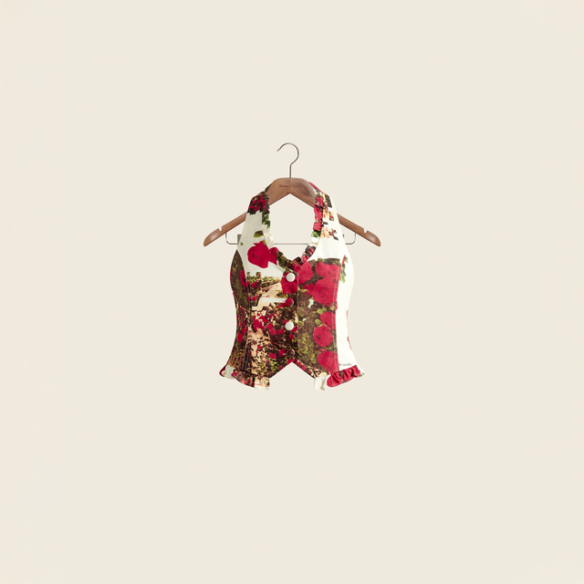 THE ROSE GARDEN WAISTCOAT