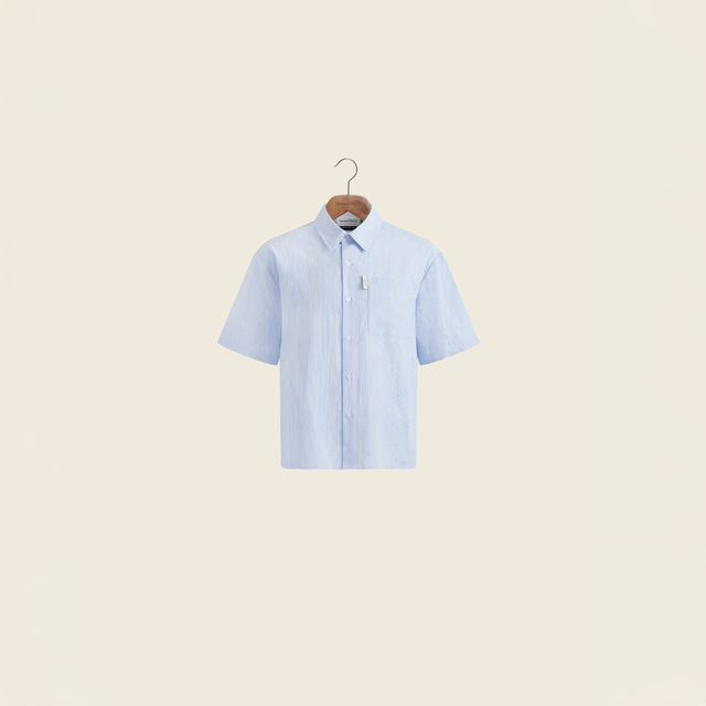 SEERSUCKER BOX FIT SHIRT