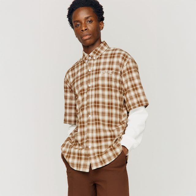 DOUBLE LAYERED BUTTON DOWN