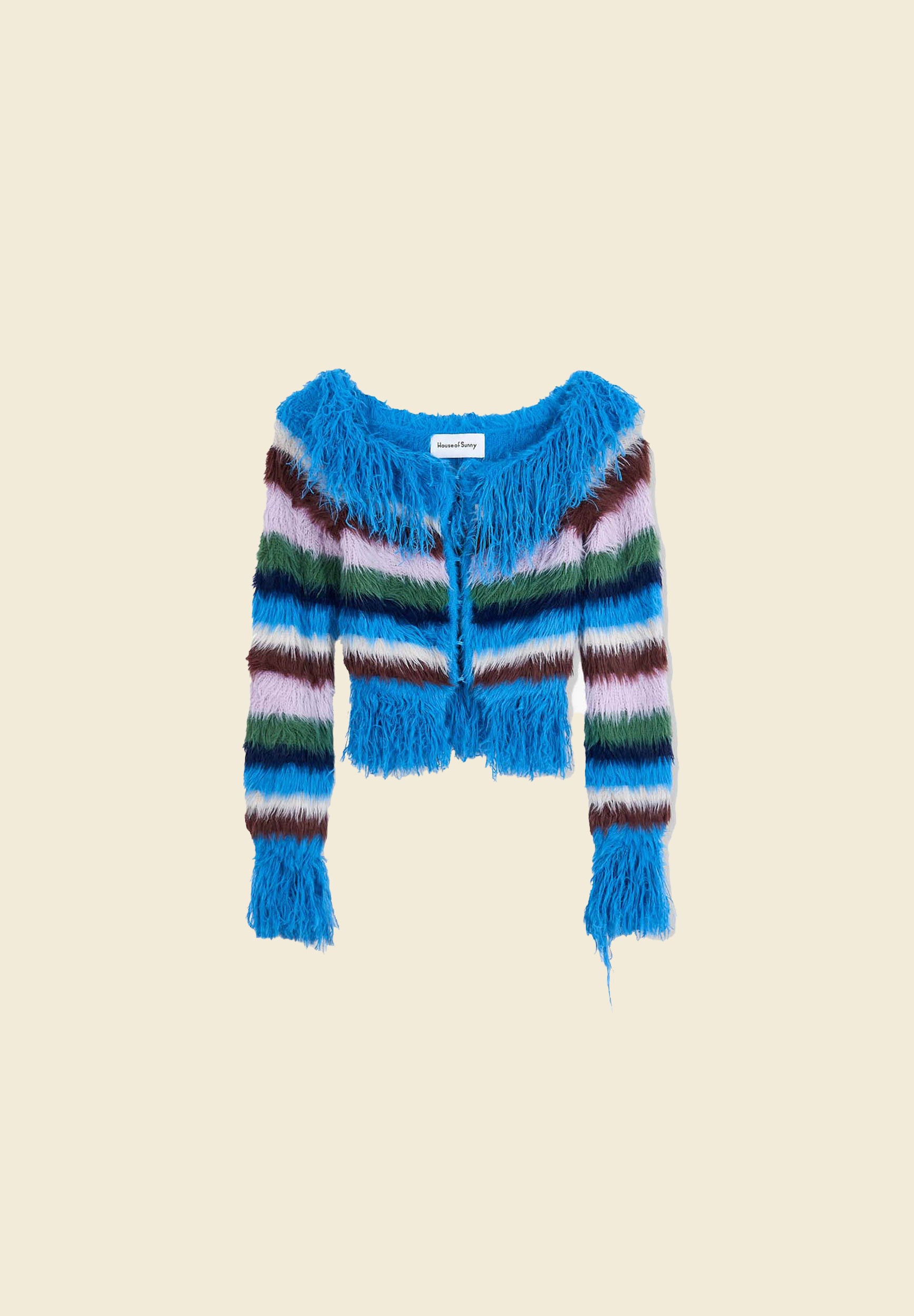 Ladies Self Design Polyester Nylon Cardigan – UK Sweater House