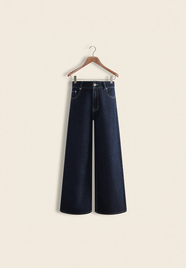 CLASSIC INDIGO WIDE LEG DENIM